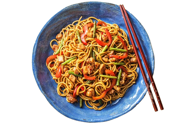 OVEN FIRE CHICKEN CHOWMEIN