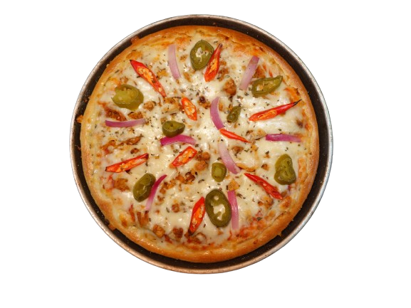 Oven fire MEXICAN HOT PIZZA