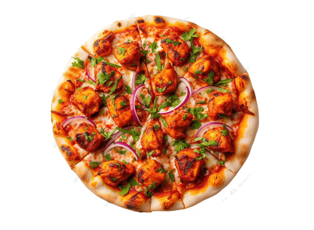 Oven Fire Tandoori Chicken Pizza