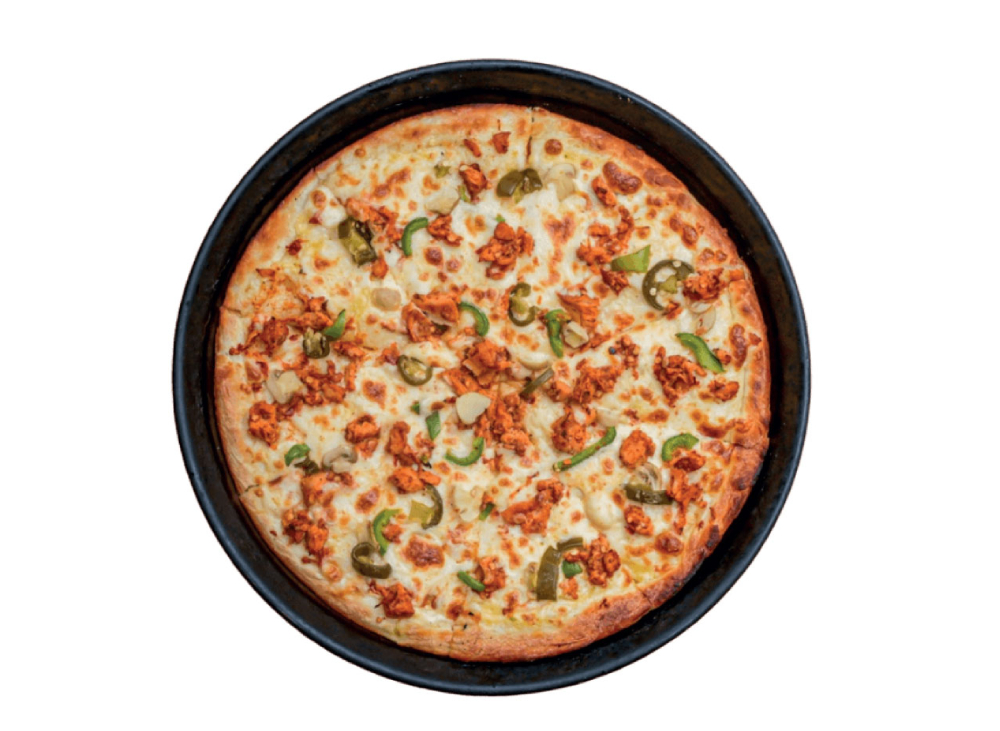 Oven Fire chicken fajita pizza